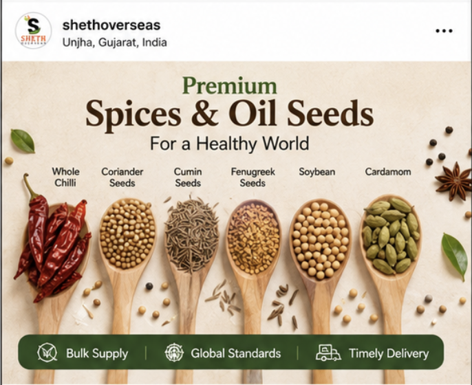 Sheth Overseas Export Brand Growth