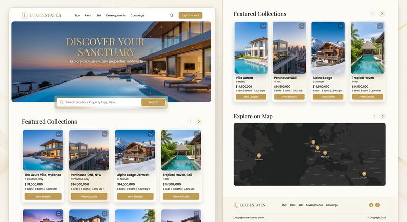 Modern Real Estate Portal